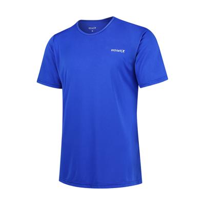 China New Branded Men's Sportswear Running Shortsleeve Round Neck T-Shirt QUICK DRY for sale