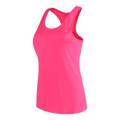 China Breathable Stretch Yoga Clothes Women's Upper Low Price Women's Sports Vest for sale