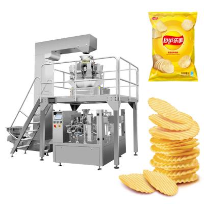 China Food Industrial Automatic Multi-Function Packaging Machines Snack Food Stand Up Pouch Packing Machine for sale