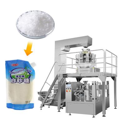 China Food Small Sachets Multi-Function Packaging Machines Sugar Automatic Stand Up Pouch Packing Machine for sale