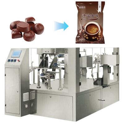 China Food Automatic Premade Bag Doypack Packaging Machine Coffee Bean Stand Up Pouch Packing Machines for sale