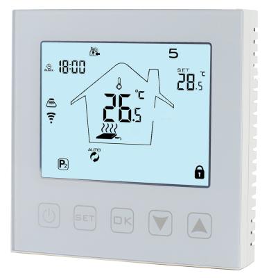 China Programmable WIFI Thermostat Floor Heat Temperature Controller Smart Thermostat for sale