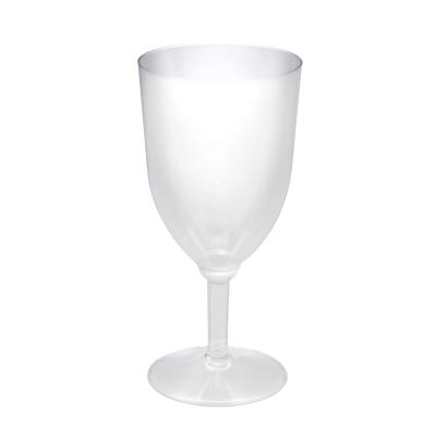 China Disposable 8oz PS Wine Glass for sale