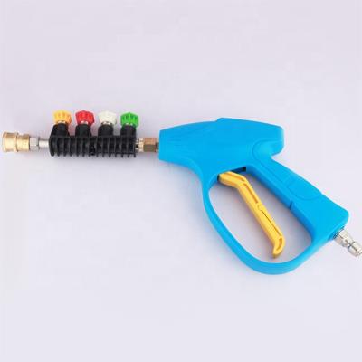 China China-chic New Blue Handle Extender Replacement Jet Wash Lance Gun Spray Short Nozzle Machine For Pressure Seal for sale