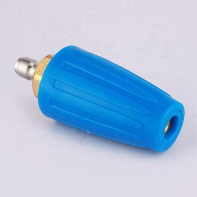 China Hotels Turbo Rotation Spray Nozzle 360 ​​Degree Rotating Turbo For Pressure Washer With 1/4