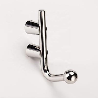 China Strong Durable Yeeye Hotel Stainless Steel Robe Hook Capacity Coat Hook Wall Mounted Hook for sale