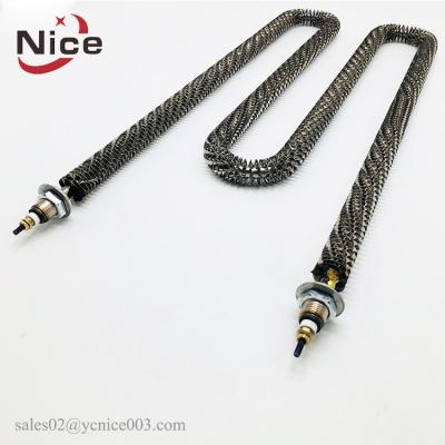 China 220V 2KW air heater air heating elements used in load bank finned tube heater for sale