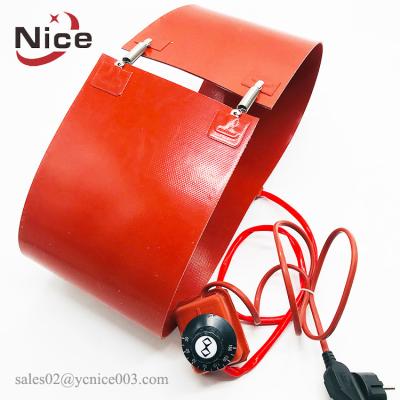 China Industrial Heater 220v Gre Pipe Silicone Heating Cover for sale