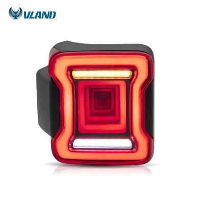 China PP+ABS Vland Factory Car Accessories Tail Lamp For Cowboy 2018-UP Full LED Turn Signal Tail Light With Sequenial Indicator for sale