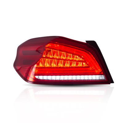 China Waterproof VLAND Factory Tail Light Auto Accessories For Tail Lamp Sequential Turn Signal For Subaru WRX 2013-UP Taillights for sale