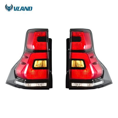 China VLAND Factory LED Waterproof Tail Lamp For Toyota Land Cruiser Prado GX 460 2010-2017 Lighting Systems Parts Auto Car Light Accessories for sale