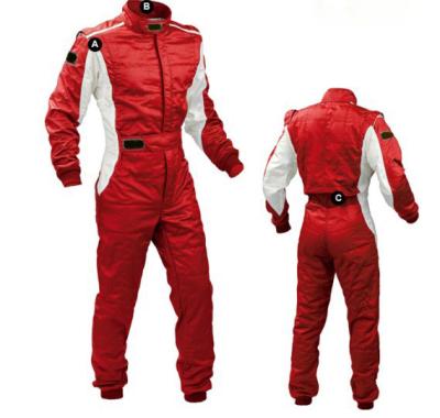 China Breathable 2111 go kart racing suits kart suits auto racing wear one piece racing suit for sale