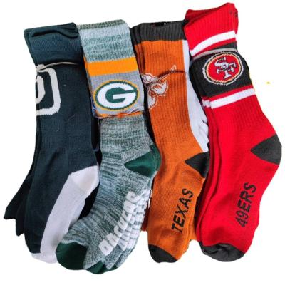 China 2111 Breathable Towel-bottom Sports Socks Team Socks Mid-tube Baseball Basketball Player Hockey Socks for sale