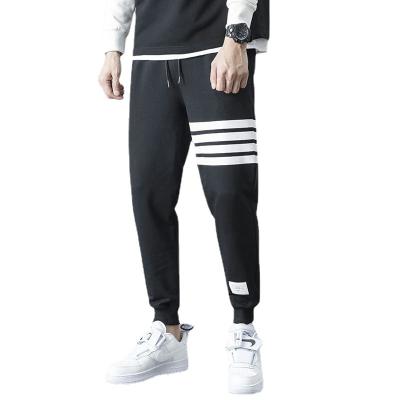 China 2112 High Quality Autumn New Men's Stripe Sweatpants High Quality Men's Trousers Casual Solid Oversized Joggers Brand Men's Breathable Pants for sale