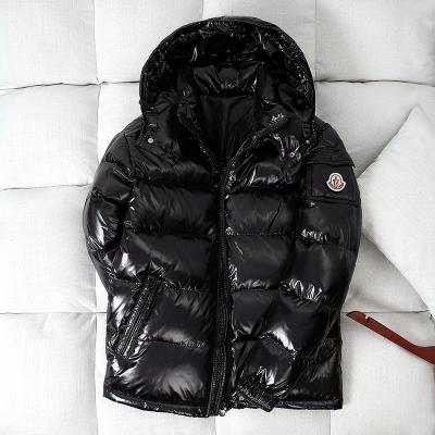 China 2111 Fashions Shiny Jacket Breathable Stripper Winter Plus Size Men Padded Jackets And Coats Duck Down Jacket White for sale