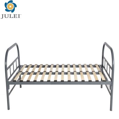 China Wholesale Simple Modern Military Student School Furniture Metal Bed Frame for sale