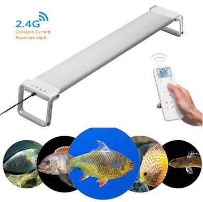 China Instock 35W 60cm Sunrise Sunset RGBW LED Aquarium Light 2000lm For Coral Reef Fresh Water Grow Plant Timer Remote Spectrum Low Full for sale