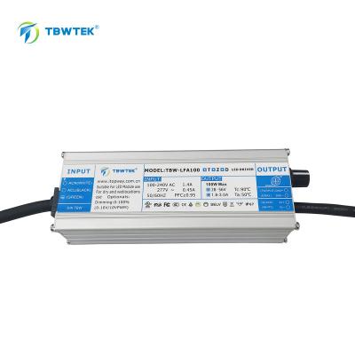 China UL Certificated LED Lighting Driver 100W CCTV Box 28V 56V Power Supply Box 1.8A-3A CCTV Power Supplies (especially for plant grow lights) LED waterproof IP67 Dimmable PWM for sale