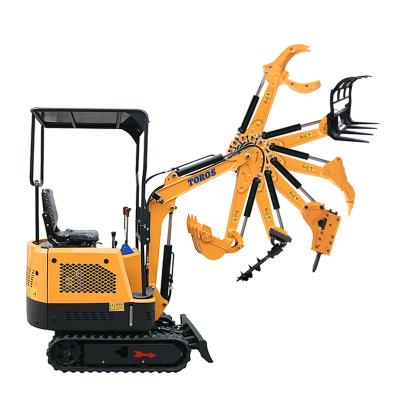 China TE13 Hotels CE EPA Hot Selling Mini Excavator Machine Earthmoving Crawler For Cheap Price for sale