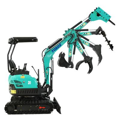 China High Quality Bagger Mini Crawler Excavator Mini Excavator from Hotels TE20S with Competitive Price for sale