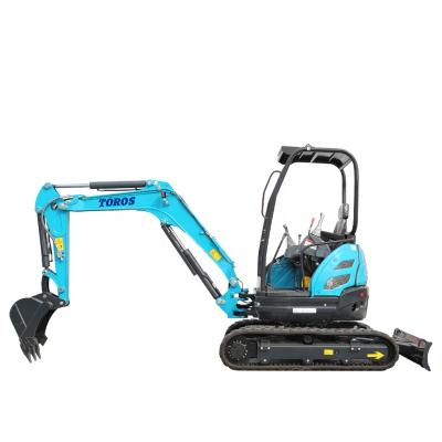 China Hotels CE EPA Crawler Excavator Micro Digger Thumb For Sale TE28S Mini Buckets Backhoe Excavator for sale