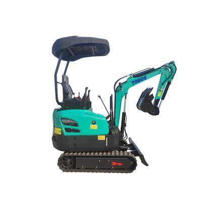 China TE17 Hotels Backhoe Excavator CE EPA Crawler Excavator High Sensitivity Mini Excavator for sale