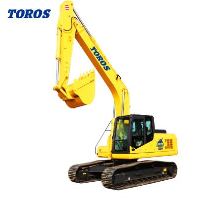 China Hotels TE270 Rebound Prevention System Crawler Digger Machinery Digger Cab Large Excavator for sale