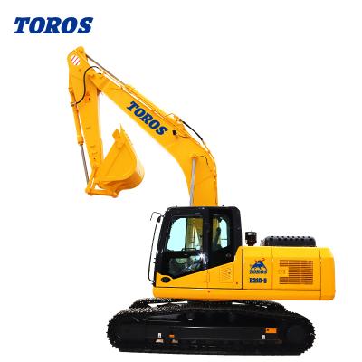 China Hotels TE205 Shandong Factory Crawler Excavator Machinery Large Excavator on hot sale for sale