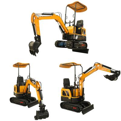 China TE10 Hotels Hot Sale Small Digger Good Quality Small Digger Operating Weight 900kg Mini Excavator Garden Excavator for sale