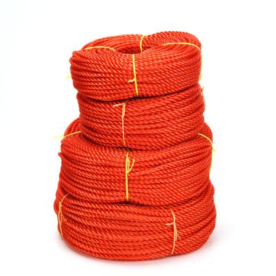 China China Manufacturer Eco - Friendly Twist Rope Nylon PP Packing 50m Rope for sale