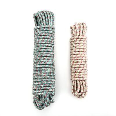 China 20m Multifunctional Eco-friendly Color Clothes Drying Thick Quilt PP Rope Flower Rope Clothes Drying Rope For Outdoor for sale