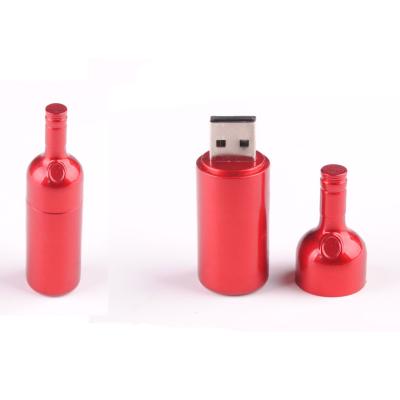 China Custom Bottle Animal Pattern USB Drive Customized USB 2.0 Beer Glass Sharped USB Flash Drive 4GB for sale