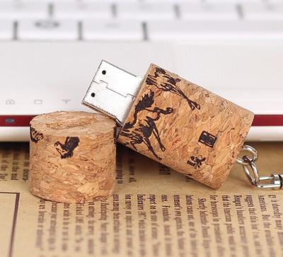 China Newest Style Rectangle Wooden Plug Jar USB3.0 Flash Memory 4G/8G/16G/32G/64gb With Logo for sale