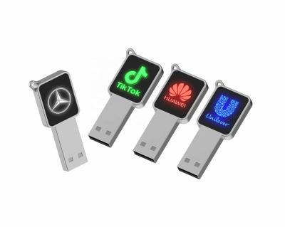 China Hot Wholesale Glossy USB 2.0 Main Drive Metal Shape Metal Sales Pendrive Flash Memory for sale