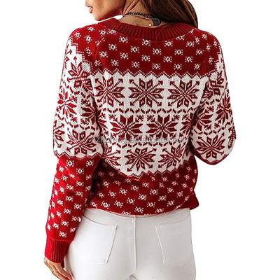 China Manufacturer Custom Kids Christmas Sweater Lights Sweater Breathable Christmas Sweater for sale