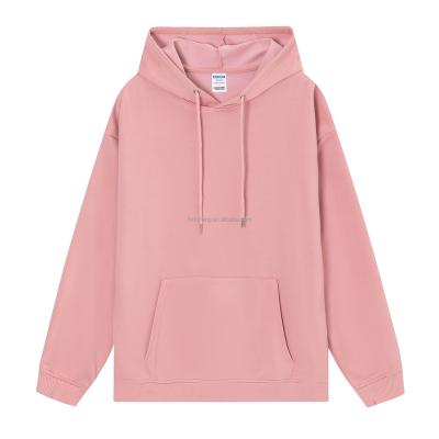 China Breathable High Quality Plain Sweatshirt Hoody Custom Logo Soft And Comfortable Adult Top Sweatshirt Hoodies for sale