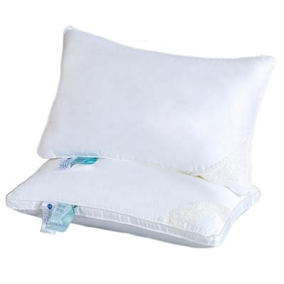 China Luxury Hotel High Quality Custom Size Pillow Anti Dust Mite Pillows White Side Sleeper Pillow for sale