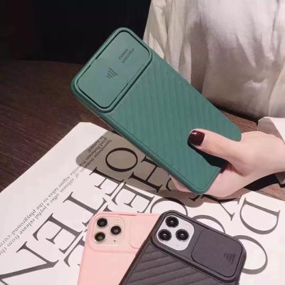 China Camshield Phone Case Camera Cover Device Case Slide Camera Cover Protect Cell Phone Case For iPhone 11 Pro Case for sale