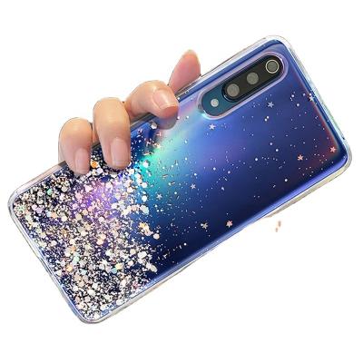 China TPU Soft Star Snare Glitter Star Snare Case For Xiaomi MI A3 9 Lite 10 9T Redmi 9A 9C 7 6 pro 9 pro Max Note 9T 9S 8T 8 NFC 8A 8 7A 6A for sale