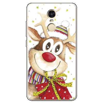 China Custom Christmas Gifts TPU Soft Case Pattern Christmas Soft TPU Phone Case For Xiaomi Redmi Pro S4 4A 5 Note 4X 5A 7 8 Pro Plus 7A for sale