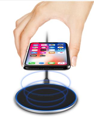 China Custom Wireless Portable Mobile Phone Mobile Phone Charger Phone Fast Charging 10w Wireless Charger Pad Pad for sale