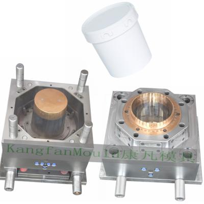 China Plastic Injection Mold Making Professional Plastic Bucket Mold Maker Plastic Container Mold In China Taizhou for sale