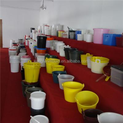 China Kangfan plastic factory supply all kinds of styles plastic cement bucket concrete mold for sale