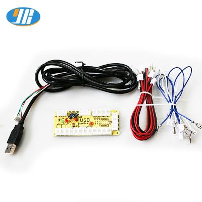 China Plastic USB To PC Joystick Arcade Encoder Panel Jamma Keyboard For Emulations for sale