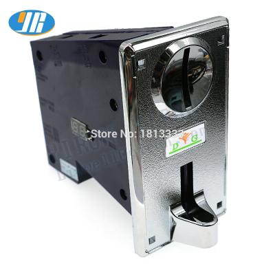 China Metal+Acrylic G528F Coin Acceptor Arcade Multi Coin Mechanism Smart US Dollar Multi Selector For Vending Machine Accessory for sale