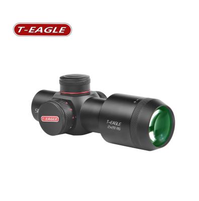 China Aluminum Alloy Sight Riflescope T-Eagle SR 2X28 RG Focus Hunting Scope Light Tactical Optical Fast Sniper For Airsoft for sale