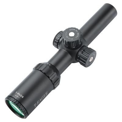 China Aluminum Alloy T-EAGLE MR 1-6X24IR Spot Hunting Riflescope Sniper Reticle Tactical Glass Etched Fast Aim for sale