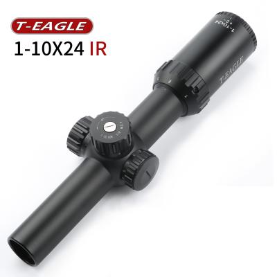 China MR Wholesale 1-10x24 Aluminum Alloy Tactical T-Eagle IR RiflesScope for PCP Pneumatic Gun Hunting Weapons Illuminate for sale