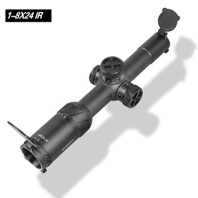 China Waterproof/fogproof/shockproof Tactical T-Eagle IMAX ED 1-8x24 IR RiflesScope sniper hunting optics sight illuminate for pcp air gun for sale