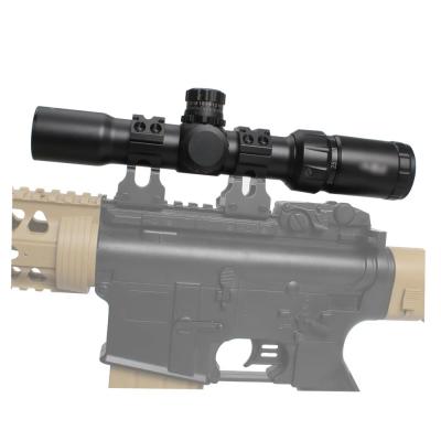 China Aluminum Alloy Dot Laser Sight Scope AM 1.5-4x30 Rifle Scope Optical Device Red Dot For Airsoft Ar15 Accessories for sale